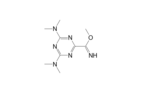 Methyl 4,6-bis(dimethylamino)-1,3,5-triazine-2-carboximidate