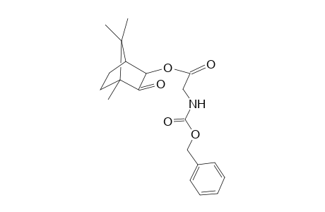 Benzyloxycarbonylaminoacetic acid 1,7,7-trimethyl-3-oxobicyclo[2.2.1]heptan-2-yl ester