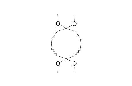 3,8-cyclodecadiene-1,6-dione, bis(dimethyl acetal)