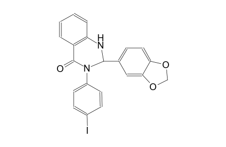 2-(1,3-benzodioxol-5-yl)-3-(4-iodophenyl)-2,3-dihydro-4(1H)-quinazolinone