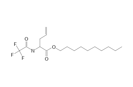 D-Allylglycine, N-trifluoroacetyl-, decyl ester