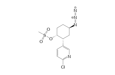 (1R,2R,4R)-4-Azido-2-(2-chloro-5-pyridyl)-1-[(methylsulfonyl)oxy]cyclohexane