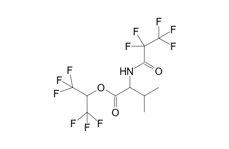 [bis(trifluoromethyl)methyl] N-[(pentafluoroethylcarbonyl]-2-amino-3-methylbutanoate