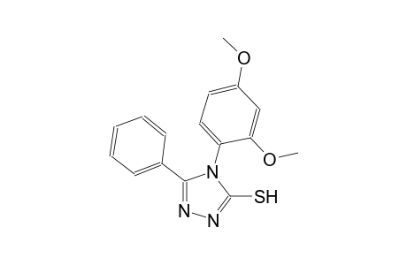 4-(2,4-dimethoxyphenyl)-5-phenyl-4H-1,2,4-triazole-3-thiol