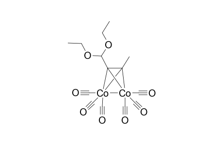 Cobalt(1+), hexacarbonyl[.mu.-[(2,3-.eta.:2,3-.eta.)-1,1-diethoxy-2-butyne]]di-, (Co-Co)