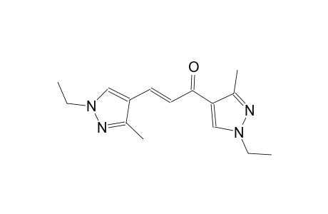 (2E)-1,3-bis(1-ethyl-3-methyl-1H-pyrazol-4-yl)-2-propen-1-one