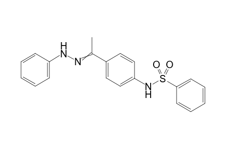 N-(4-(1-(2-Phenylhydrazineylidene)ethyl)phenyl)benzenesulfonamide
