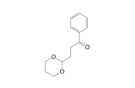 3-(1,3-Dioxan-2-yl)-1-phenylpropan-1-one