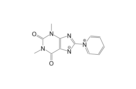 1,3-dimethyl-2,6-dioxo-8-(pyridin-1-ium-1-yl)-1,2,3,6-tetrahydropurin-7-ide