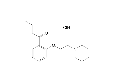2'-(2-PIPERIDINOETHOXY)VALEROPHENONE, HYDROCHLORIDE