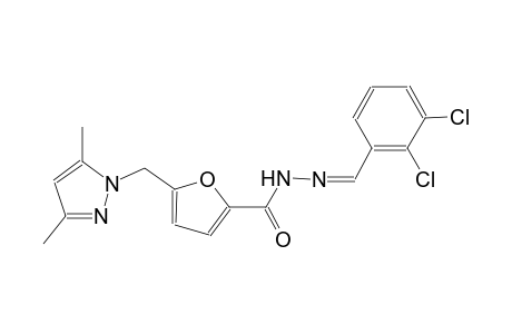 N'-[(Z)-(2,3-dichlorophenyl)methylidene]-5-[(3,5-dimethyl-1H-pyrazol-1-yl)methyl]-2-furohydrazide
