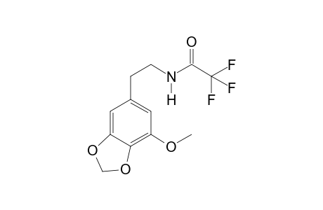 3-Methoxy-4,5-methylenedioxyphenethylamine TFA