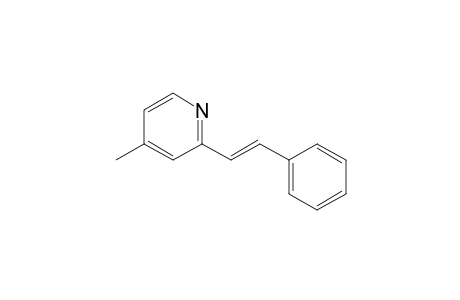 4-Methyl-2-[(E)-2-phenylethenyl]pyridine