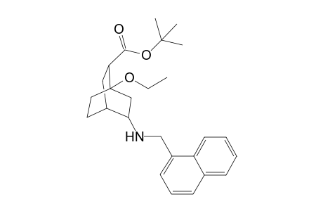 1-Ethoxy-5-(naphthalen-1'-ylmethylamino)bicyclo[2.2.2]octane-2-carboxylic acid tert-butyl ester