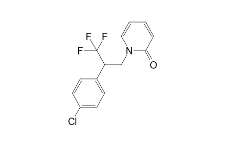 1-(2-(4-Chlorophenyl)-3,3,3-trifluoropropyl)pyridin-2(1H)-one