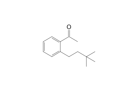 1-[2-(3,3-Dimethylbutyl)phenyl]ethanone
