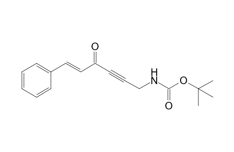 tert-Butyl (E)-4-Oxo-6-phenylhex-5-en-2-ynylcarbamate