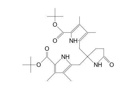 5,5-Bis(3,4-dimethyl-5-T-butoxycarbonyl-pyrrol-2-ylmethyl)-pyrrolidine-2-one