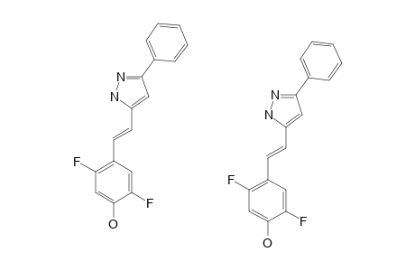 (E)-3(5)-[BETA-(2,5-DIFLUORO-4-HYDROXYPHENYL)-ETHENYL]-5(3)-PHENYL-1H-PYRAZOLE