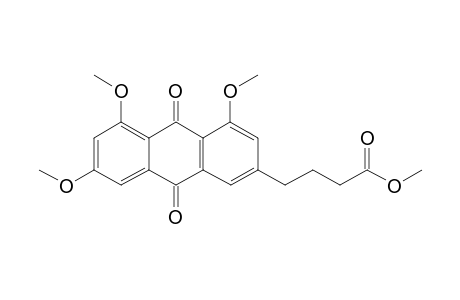 METHYL-3-(1,6,8-TRIMETHOXY-9,10-ANTHRAQUINON-3-YL)-BUTYRATE