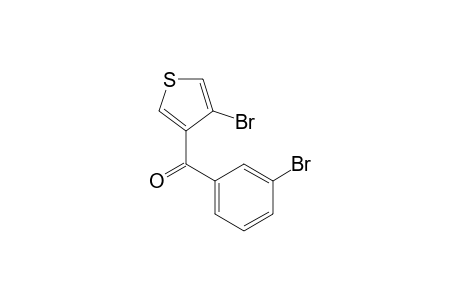 (3-bromophenyl)-(4-bromo-3-thienyl)methanone