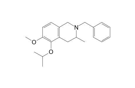 2-Benzyl-5-isopropoxy-6-methoxy-3-methyl-1,2,3,4-tetrahydroisoquinoline