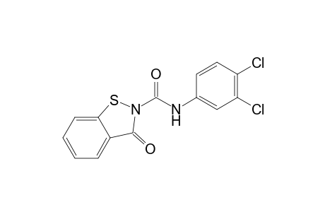 1,2-Benzisothiazoline-2-carboxanilide, 3',4'-dichloro-3-oxo-