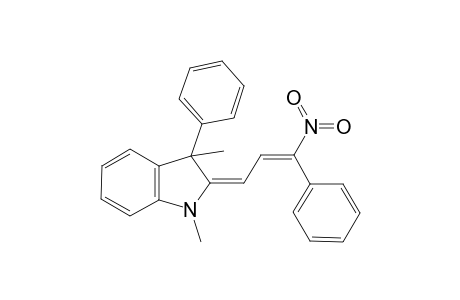 (2'E)-2,3-Dihydro-1,3-dimethyl-2-[(3'-nitro-3'-phenyl)propenylidene]-3-phenyl-1H-indole