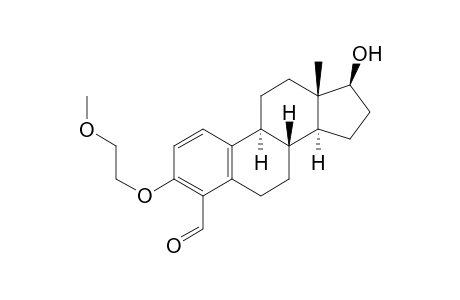 Estra-1,3,5(10)-triene-4-carboxaldehyde, 17-hydroxy-3-(2-methoxyethoxy)-, (17.beta.)-