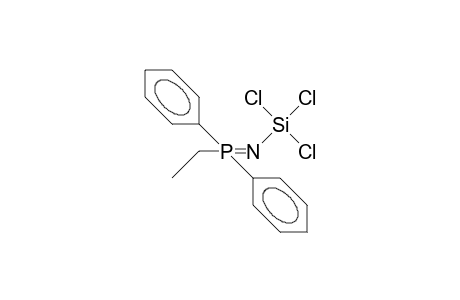 (Trichloro-silylimino)-diphenyl-ethyl-phosphorane