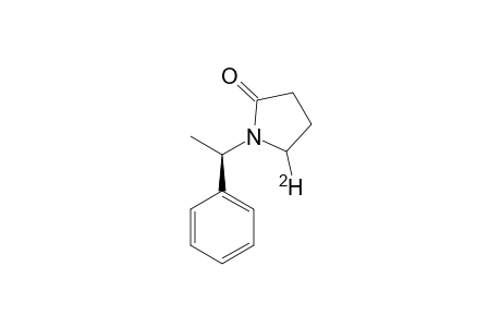 N-[(S)-1'-PHENETHYL]-[5-(2)H(1)]-PYRROLIDIN-2-ONE