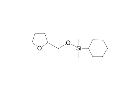 Cyclohexyl(dimethyl)(tetrahydro-2-furanylmethoxy)silane