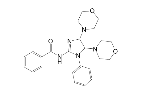 Benzamide, N-(4,5-dihydro-4,5-di-4-morpholinyl-1-phenyl-1H-imidazol-2-yl)-, trans-