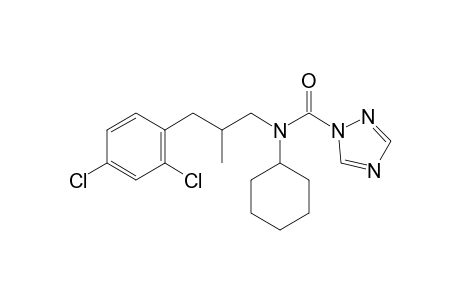 1H-1,2,4-Triazole-1-carboxamide, N-cyclohexyl-N-[3-(2,4-dichlorophenyl)-2-methylpropyl]-