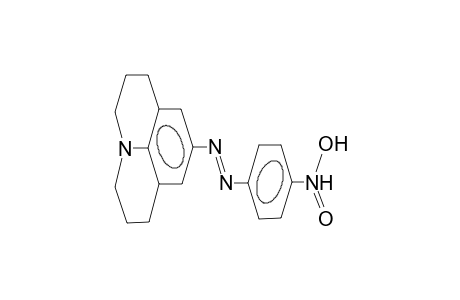 9-(4-nitrophenylazeno)-1,2,6,7-tetrahydro-3H,5H-pyrido[3,2,1-ij]quinoline