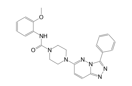 1-piperazinecarboxamide, N-(2-methoxyphenyl)-4-(3-phenyl[1,2,4]triazolo[4,3-b]pyridazin-6-yl)-