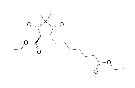 CIS-ETHYL-5-(6-ETHOXY-CARBONYL-HEXYL)-2,4-DIHYDROXY-3,3-DIMETHYL-CYCLOPENTANE-CARBOXYLATE;(ISOMER-1)