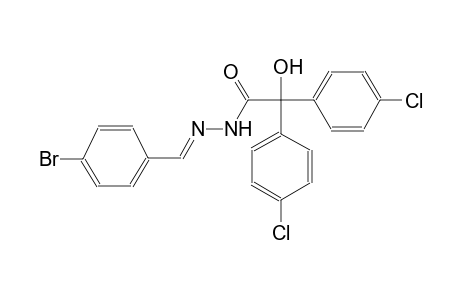N'-[(E)-(4-bromophenyl)methylidene]-2,2-bis(4-chlorophenyl)-2-hydroxyacetohydrazide