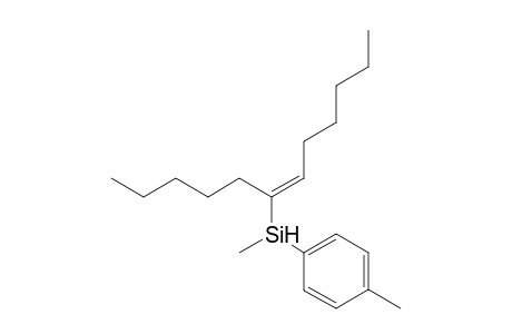 (E)-Dodec-6-en-6-yl(methyl)(p-tolyl)silane