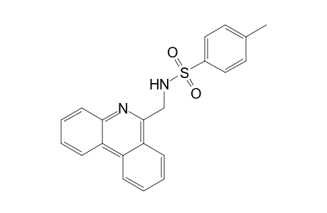 Benzenesulfonamide, 4-methyl-N-(6-phenanthridinylmethyl)-