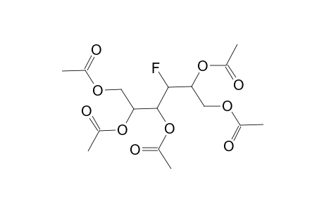Glucitol, 4-deoxy-4-fluoro-, pentaacetate, D-