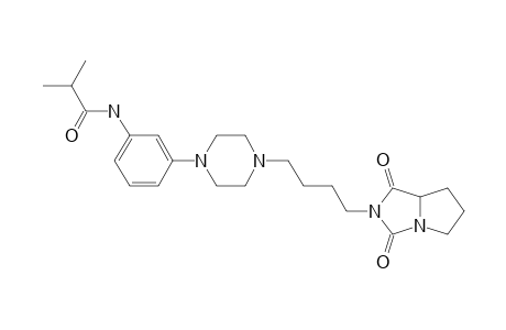 2-[4-[4-[META-(2-METHYLPROPANAMIDO)-PHENYL]-PIPERAZIN-1-YL]-BUTYL]-1,3-DIOXOPERHYDRO-PYRROLO-[1,2-C]-IMIDAZOLE