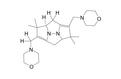 3,3,8,8-Tetramethyl-2,7-bis[(morpholin-4'-yl)methyl]-11,12-diazatetracyclo[4.4.2.0(4,11).0(9,12)]dodeca-1,6-diene