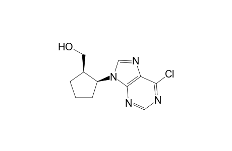 rac (+-)-cis-6-Chliro-9-[2-(hydroxymethyl)cyclopentyl]-9H-purine