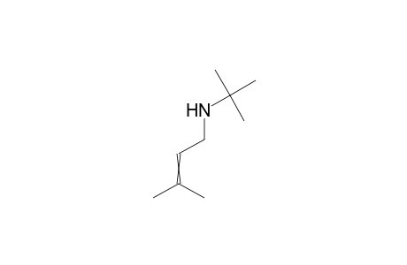tert-Butyl(3-methyl-2-butenyl)amine