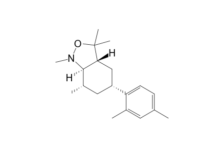 rac-(3aR,5R,7S,7aR)-5-(2,4-dimethylphenyl)-1,3,3,7-tetramethyloctahydrobenzo[c]isoxazole