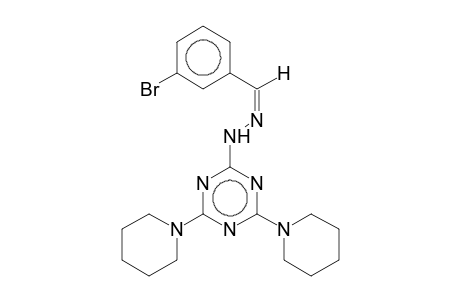2,4-dipiperidino-6-(3-bromobenzylidenehydrazino)-1,3,5-triazine