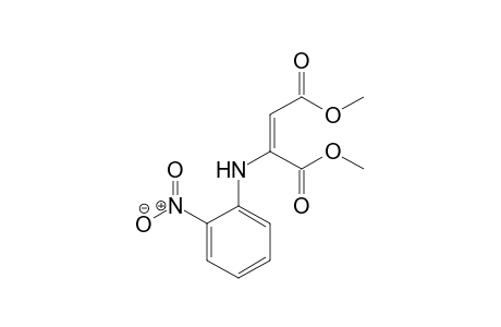 Maleic acid, (o-nitroanilino)-, dimethyl ester