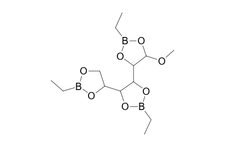 D-MANNOSE-METHYLHALBACETAL, 1,2:3,4:5,6-TRI-O-(ETHYLBORANDIYL)-