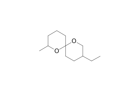 9-Ethyl-2-methyl-1,7-dioxaspiro[5.5]undecane